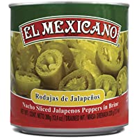 El Mexicano Rodajas de Jalapeños - 380 g